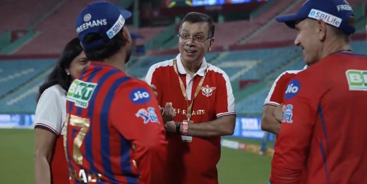 LSG Goenka Pant Viral Video को लेकर फैली गलतफहमी पर LSG का बड़ा खुलासा। जानें पूरी सच्चाई और क्या हुआ था मैदान पर। LSG Goenka Pant Viral Video