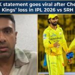 Ashwin CSK Statement His Honest Disappointment After SRH Defeat