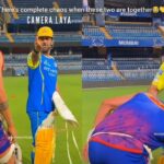 Dhoni Deepak Chahar Funny Moment goes viral during IPL 2026