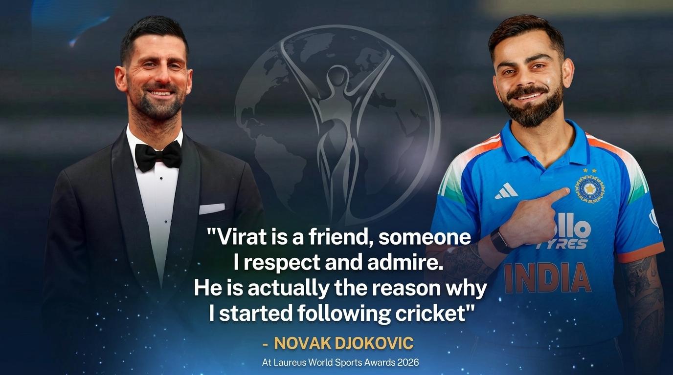 Djokovic Praises Kohli