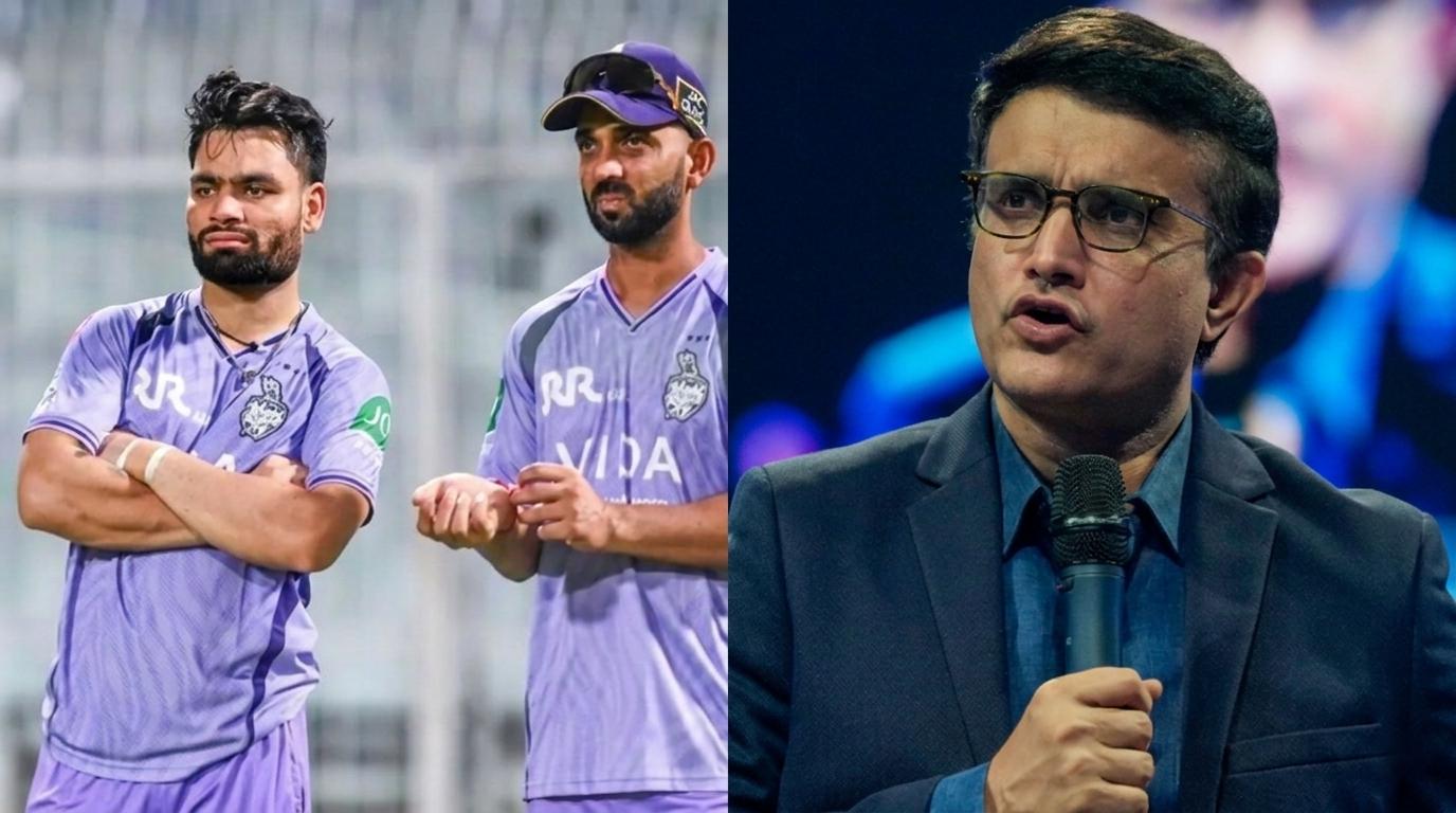 Rinku Singh Batting Order IPL 2026 KKR Sourav Ganguly advice Rahane captaincy