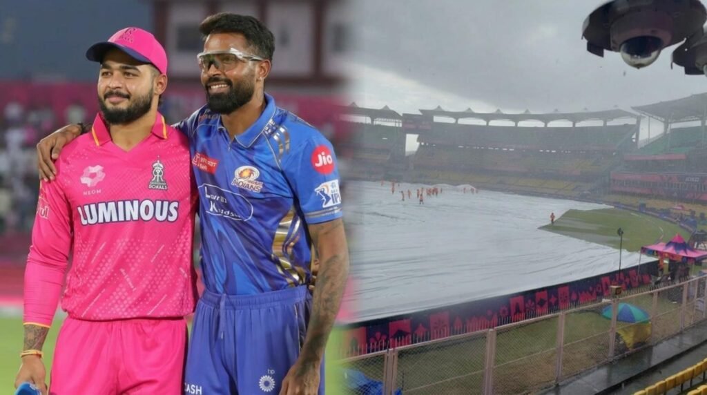 RR vs MI Guwahati Rain Forecast IPL 2026 Match Weather Update