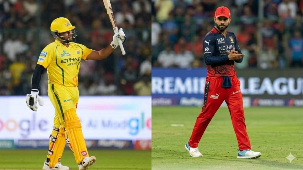 Virat Kohli applauds Sarfaraz Khan half century IPL 2026 CSK vs RCB