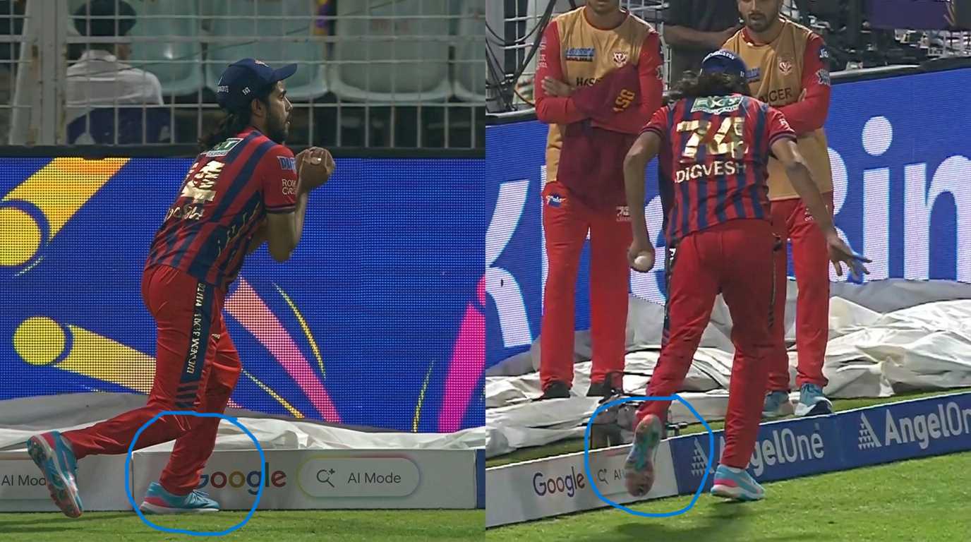 Was Digvesh Rathi doubtful catch clean or not in IPL Finn Allen dismissal
