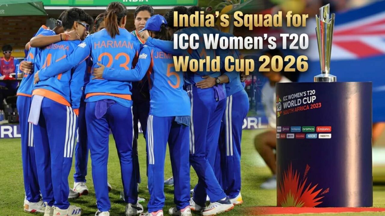 India’s Squad for ICC Women’s T20 World Cup 2026- Key Talking Points from Squad Announcement