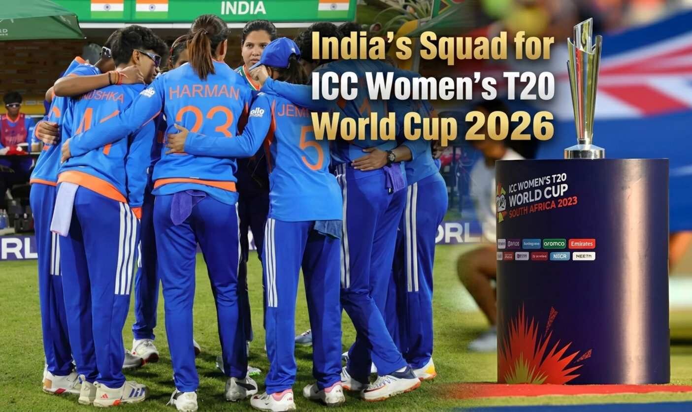 India’s Squad for ICC Women’s T20 World Cup 2026