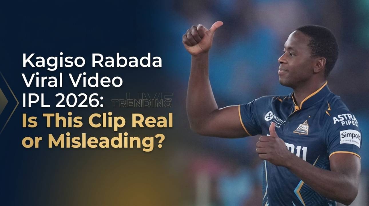 Kagiso Rabada Viral Video IPL 2026 Is This Clip Real or Misleading