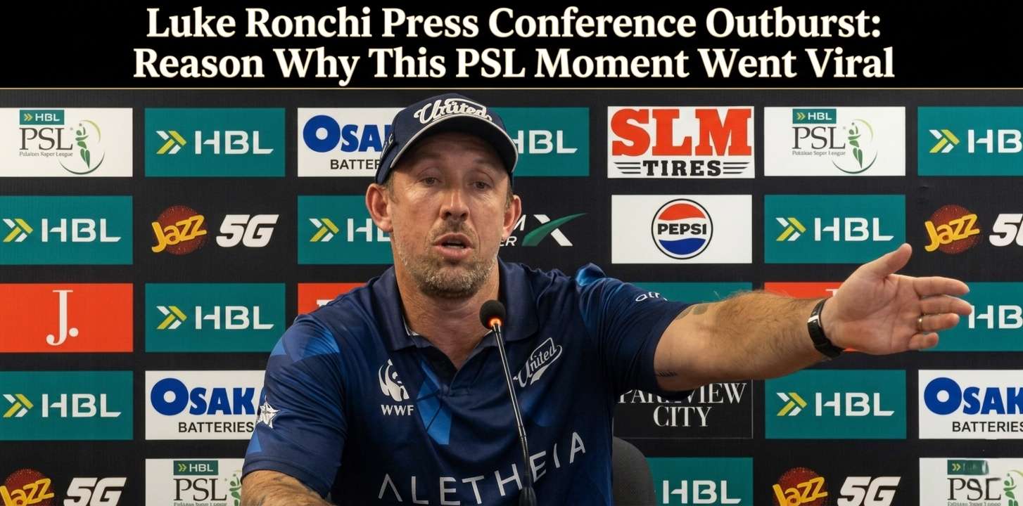 Luke Ronchi Press Conference Outburst