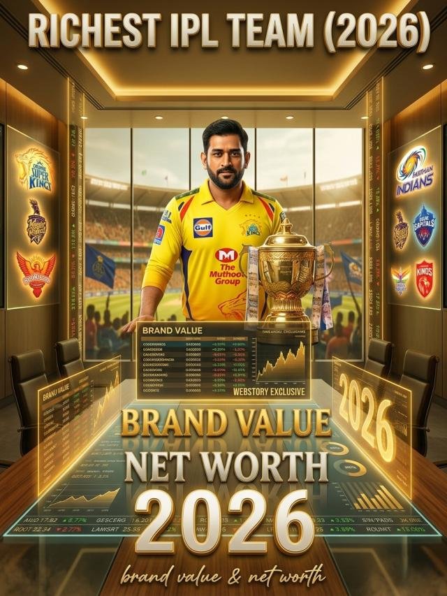 Richest IPL Team (2026): Brand Value and Net Worth