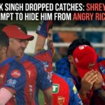 Shreyas Iyer’s Funny Attempt to Hide Him from Angry Ricky Ponting