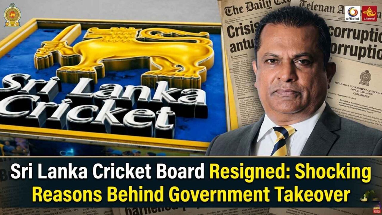 Sri Lanka Cricket Board Resigned: 7 Shocking Reasons Behind Government Takeover