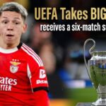 UEFA has officially handed Benfica winger Gianluca Prestianni a six-match suspension following discriminatory conduct towards Vinicius Junior during a high-voltage Champions League clash.