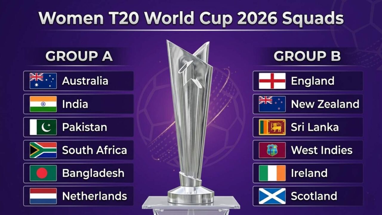 12 Teams Confirmed! Massive Update on Women T20 World Cup 2026 Squads You Can’t Miss