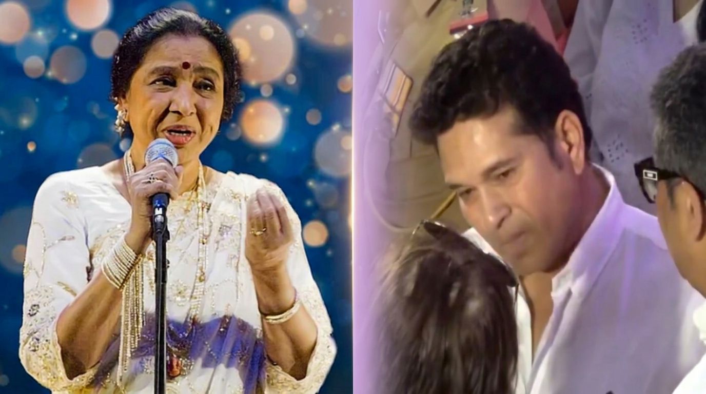 Asha Bhosle Death News: Sachin Tendulkar’s Emotional Moment Goes Viral