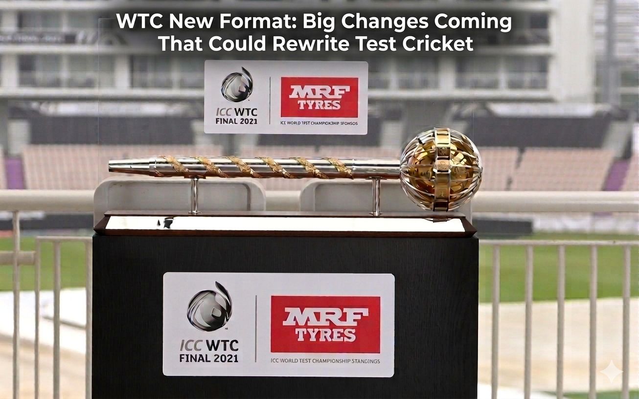 WTC New Format Shock: 3 Big Changes That Could Transform Test Cricket Forever