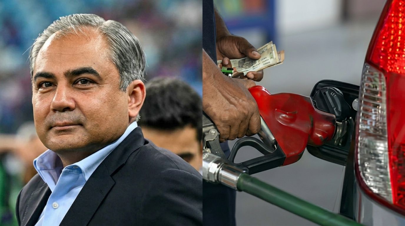 Mohsin Naqvi trolled for petrol queues India remark PSL 2026 controversy