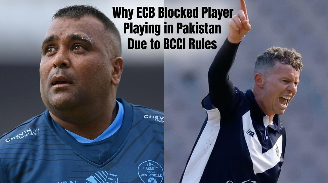 why ECB blocked player playing in Pakistan due to BCCI rules