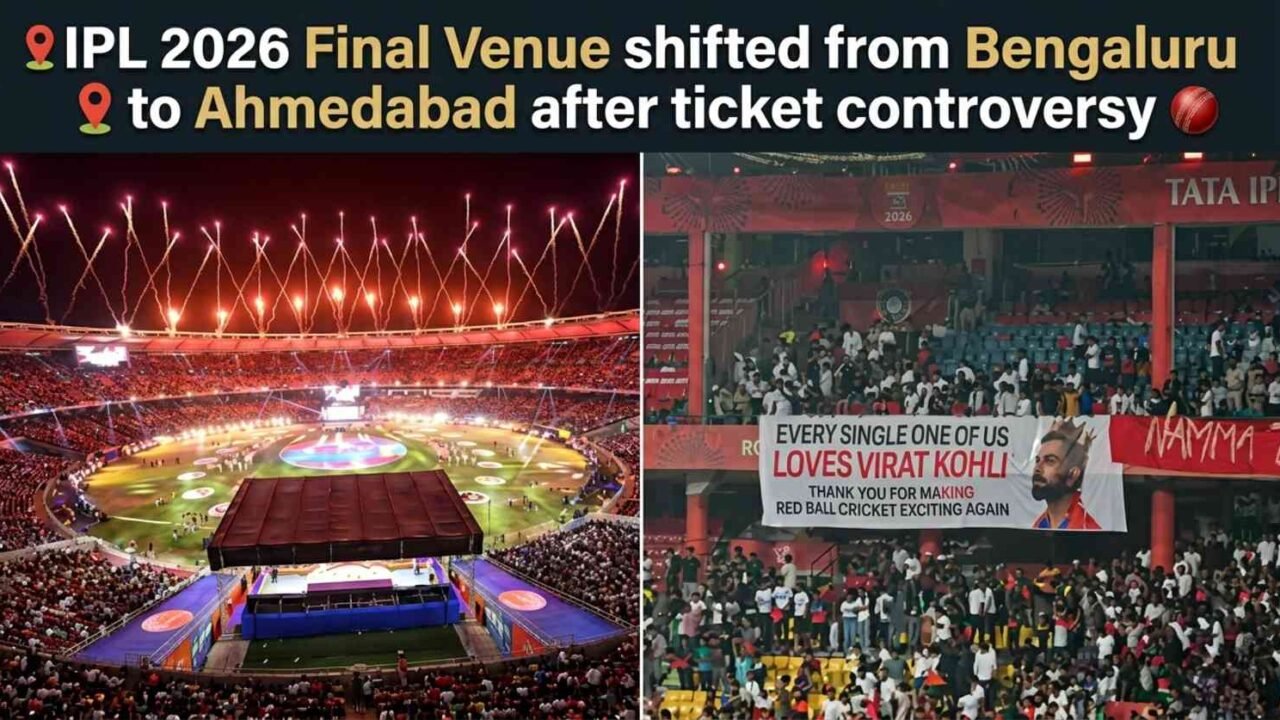 IPL 2026 Final Venue SHOCK: Why Bengaluru Lost It & Ahmedabad Won Big