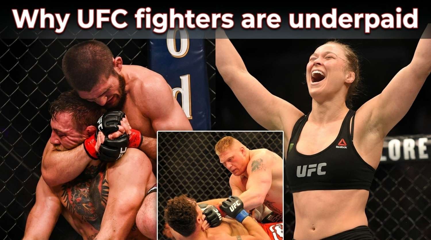 Why UFC fighters are underpaid: 3 shocking reasons behind the unfair pay gap