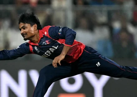 Adeeb Usmani Khuzaima Tanveer and Rohit Paudel fined by ICC after Nepal vs UAE final