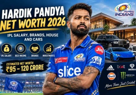 Hardik Pandya net worth 2026: IPL salary, brands, house and cars