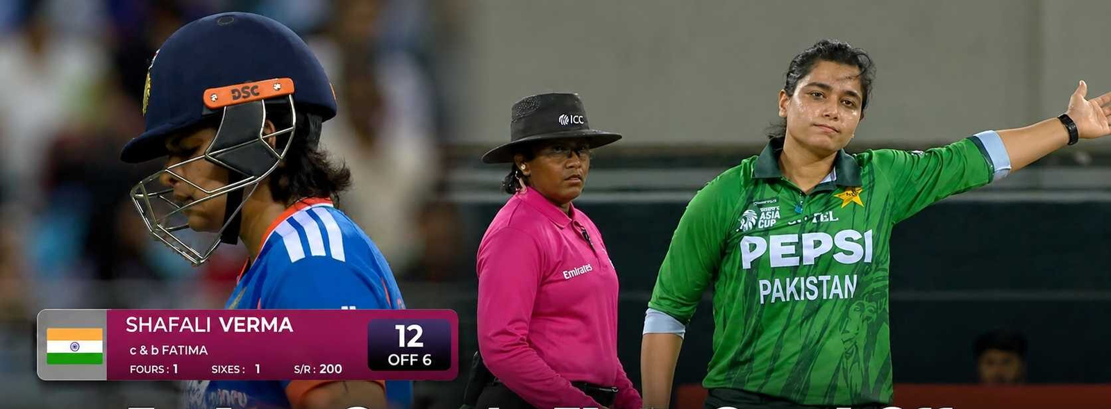 Fatima Sana’s Fiery Send-Off to Shafali Verma Sparks Backlash After Pakistan’s 55 All-Out | VIDEO