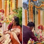 Litton Das welcomes Ganpati Bappa during Ganesh Chaturthi 2026