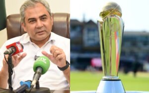 Mohsin Naqvi with Asia Cup trophy as India women face potential trophy presentation dilemma in 2026 final