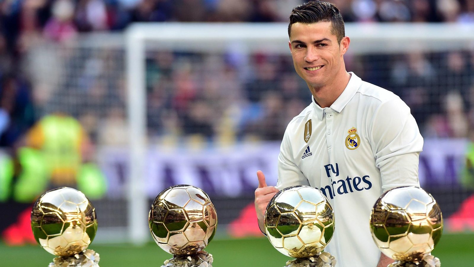 Cristiano Ronaldo reacts during an Al Nassr match after missing the 2026 Ballon d’Or shortlist