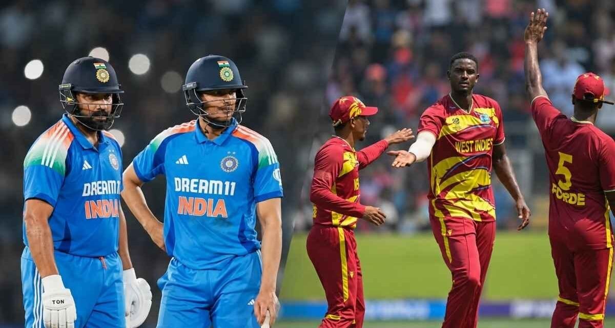 IND vs WI: live streaming, TV telecast, match timings and full schedule for India vs West Indies series