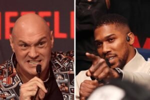 Tyson Fury vs Anthony Joshua December 2026 boxing fight at Principality Stadium
