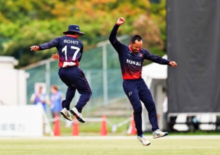 Nepal stun Afghanistan as Ricky Ponting fan Bhurtel spins magic