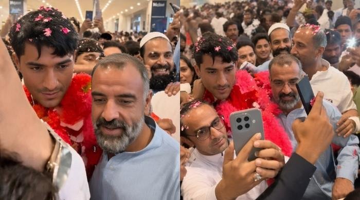 Razaullah receives hero welcome in Pakistan after England 3-0 Test series defeat