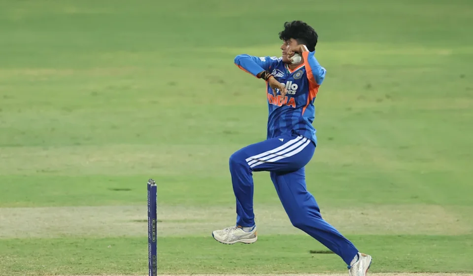 Sree Charani breaks T20I bowling record with 817 points