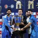 Shreyas Iyer invites Ibrahim Zadran to India’s trophy celebration after IND vs AFG 3-0 series win