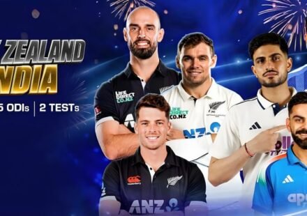 India vs New Zealand 2026 tour schedule, featuring Team India players and the complete T20I, ODI and Test series fixtures.