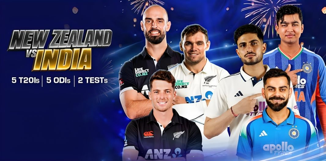 India tour of New Zealand 2026: full schedule, squads, dates and venues