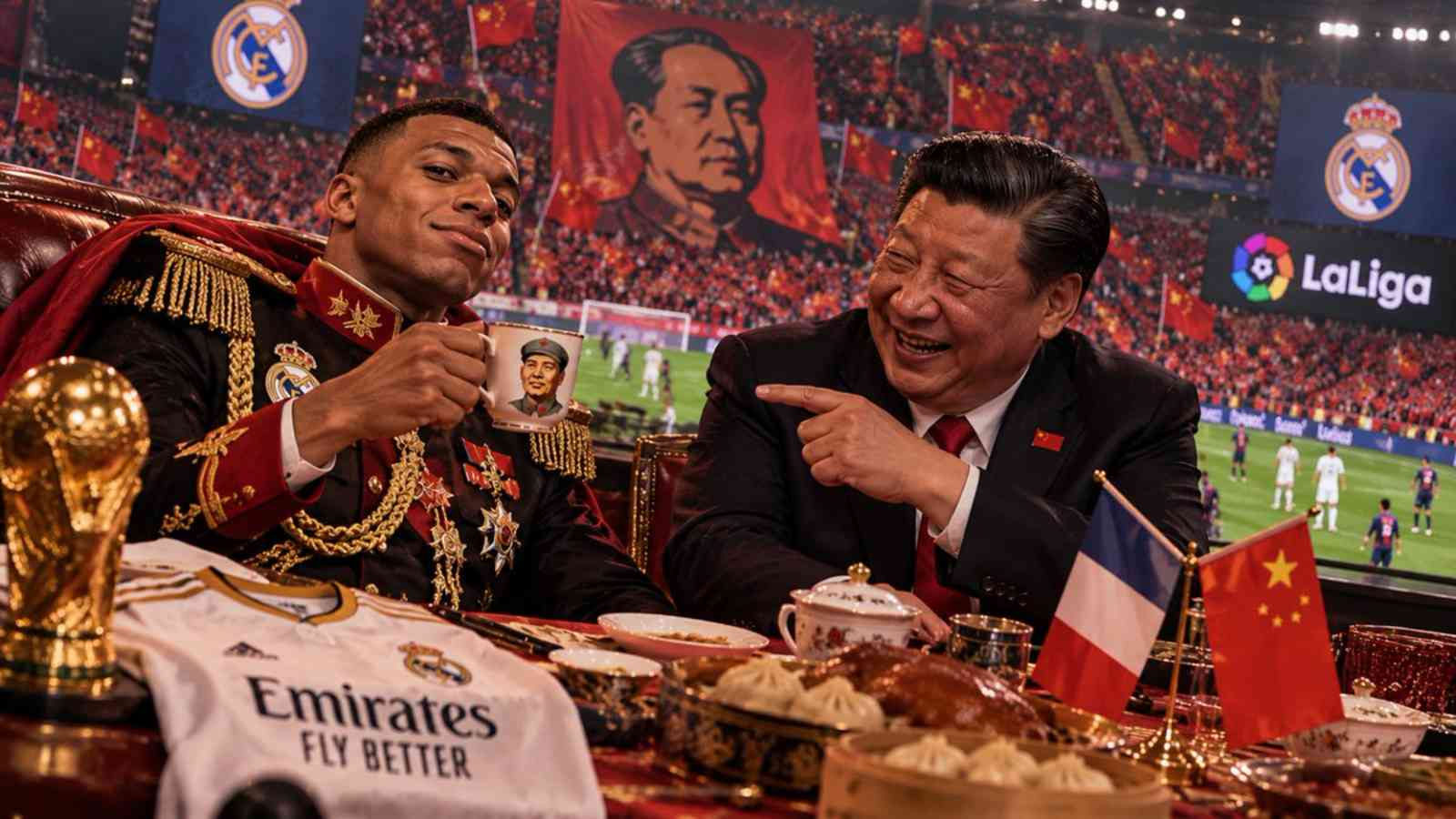Kylian Mbappe faces the China state TV La Liga ban controversy after his Mao Zedong joke sparked backlash and CCTV skipped Spanish league matches.