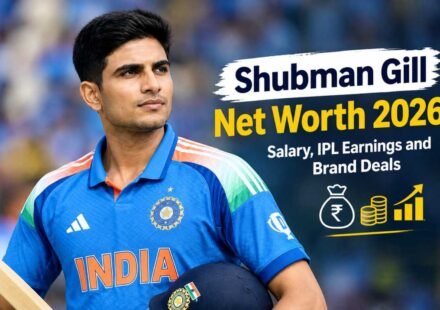 Shubman Gill net worth 2026, IPL salary and BCCI earnings