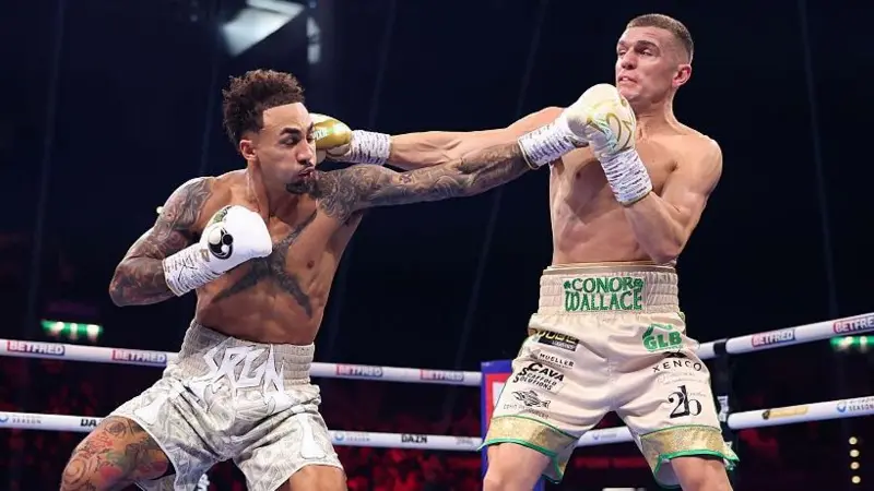 Ben Whittaker survives Conor Wallace scare to earn IBF world title shot