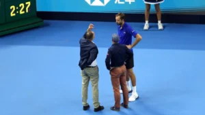 Daniil Medvedev disqualified from China Open after hitting fan