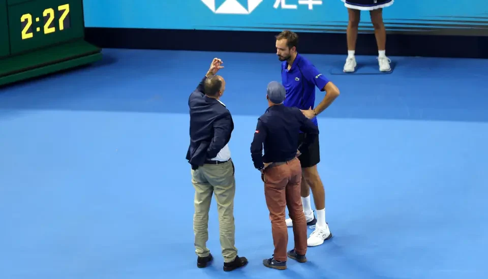Daniil Medvedev disqualified from China Open after hitting fan