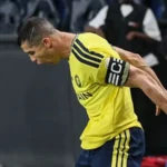 Cristiano Ronaldo celebrates scoring his 980th career goal for Al-Nassr against Al-Diriyah in the Saudi Pro League in October 2026.