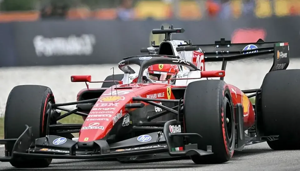 Charles Leclerc Ferrari leads Bahrain Grand Prix practice at Sepang Malaysia 2026