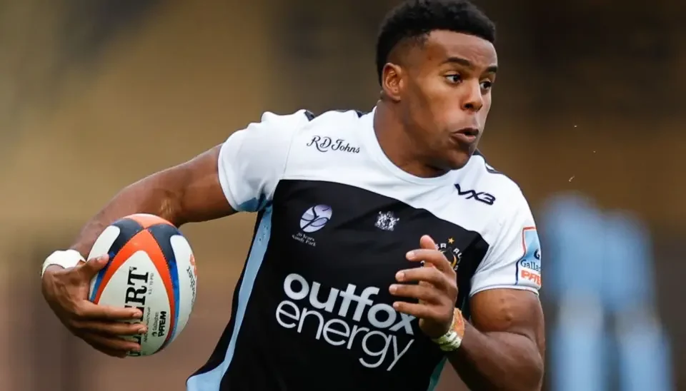 Immanuel Feyi-Waboso in action for England as Exeter Chiefs winger faces a hamstring injury scan ahead of the November internationals.