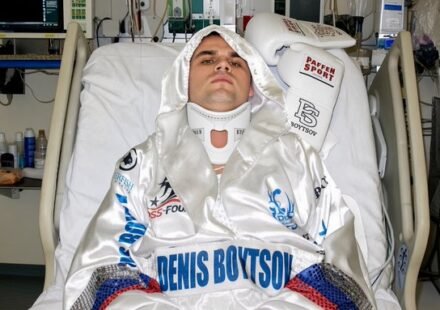 Former Russian heavyweight boxer Denis Boytsov, who died aged 40 after spending 11 years in care following severe head injuries in Berlin in 2015.