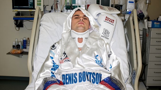 Former Russian heavyweight boxer Denis Boytsov, who died aged 40 after spending 11 years in care following severe head injuries in Berlin in 2015.