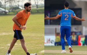 Bhuvneshwar Kumar joins India's squad for the fifth T20I against West Indies in Bengaluru