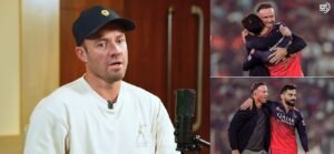 AB de Villiers and Virat Kohli share a moment during their Royal Challengers Bengaluru days as De Villiers discusses Kohli's personality and growth.