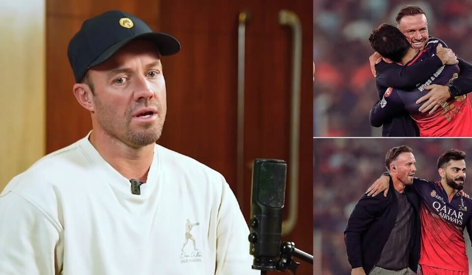 AB de Villiers and Virat Kohli share a moment during their Royal Challengers Bengaluru days as De Villiers discusses Kohli's personality and growth.